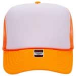 White/ Neon Orange
