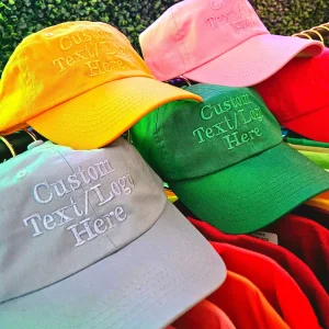 Personalized Embroidered Hat (Valucap VC300A)