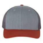 Heather Grey/ Charcoal/ Dark Orange